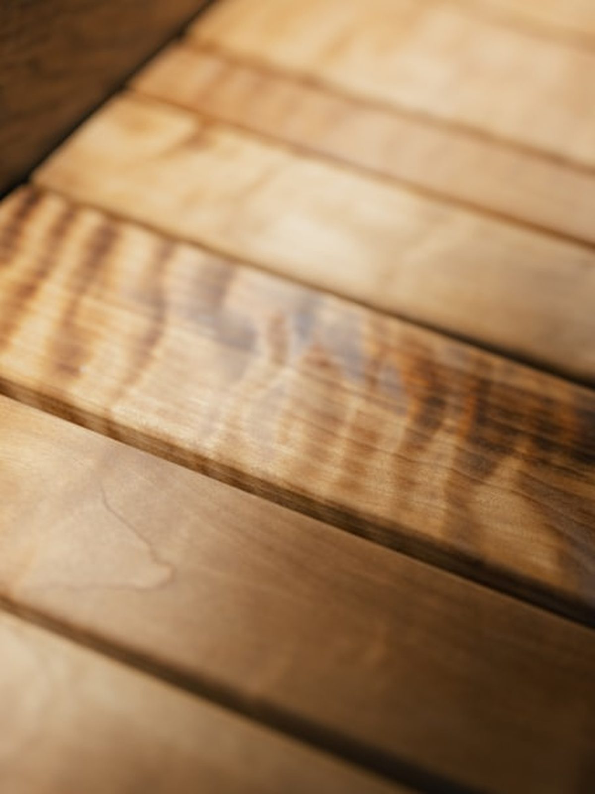 Rivestimento a doghe in legno, dettaglio